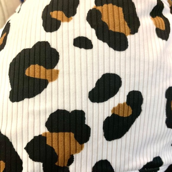 Xhilaration Juniors Animal Print Lightly Lined Bikini Top Bathing Swim XS L XL - Picture 4 of 13